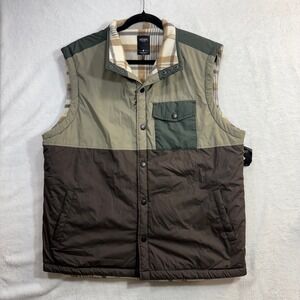 NWT Union L Colorblock Insulated Fleece Vest Workwear Outdoors Winter Gorpcore
